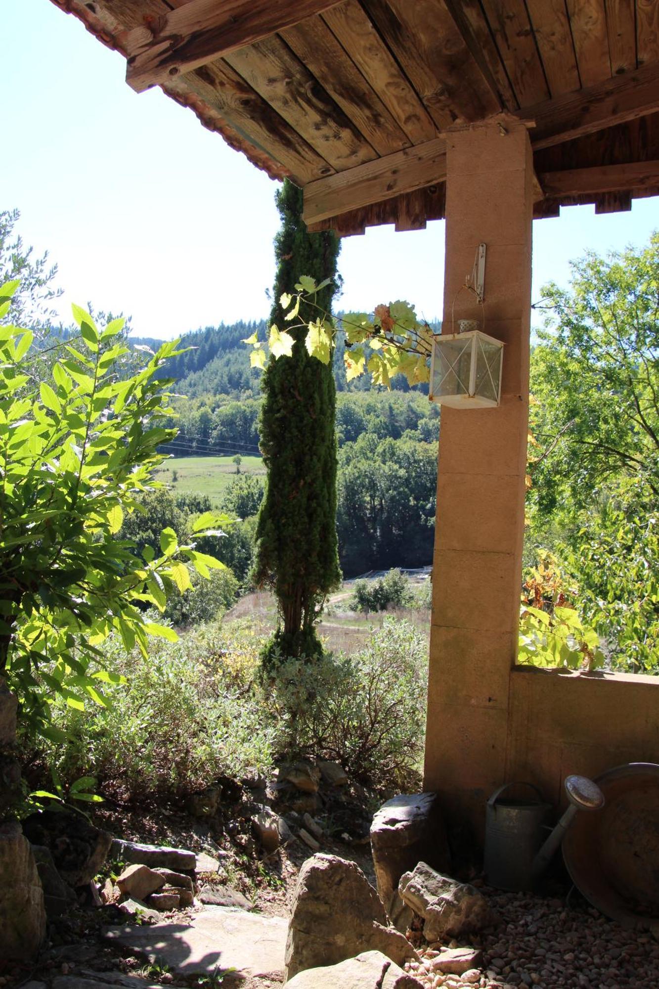Ferme Les Therondels Saint-Pons-de-Thomieres Bagian luar foto