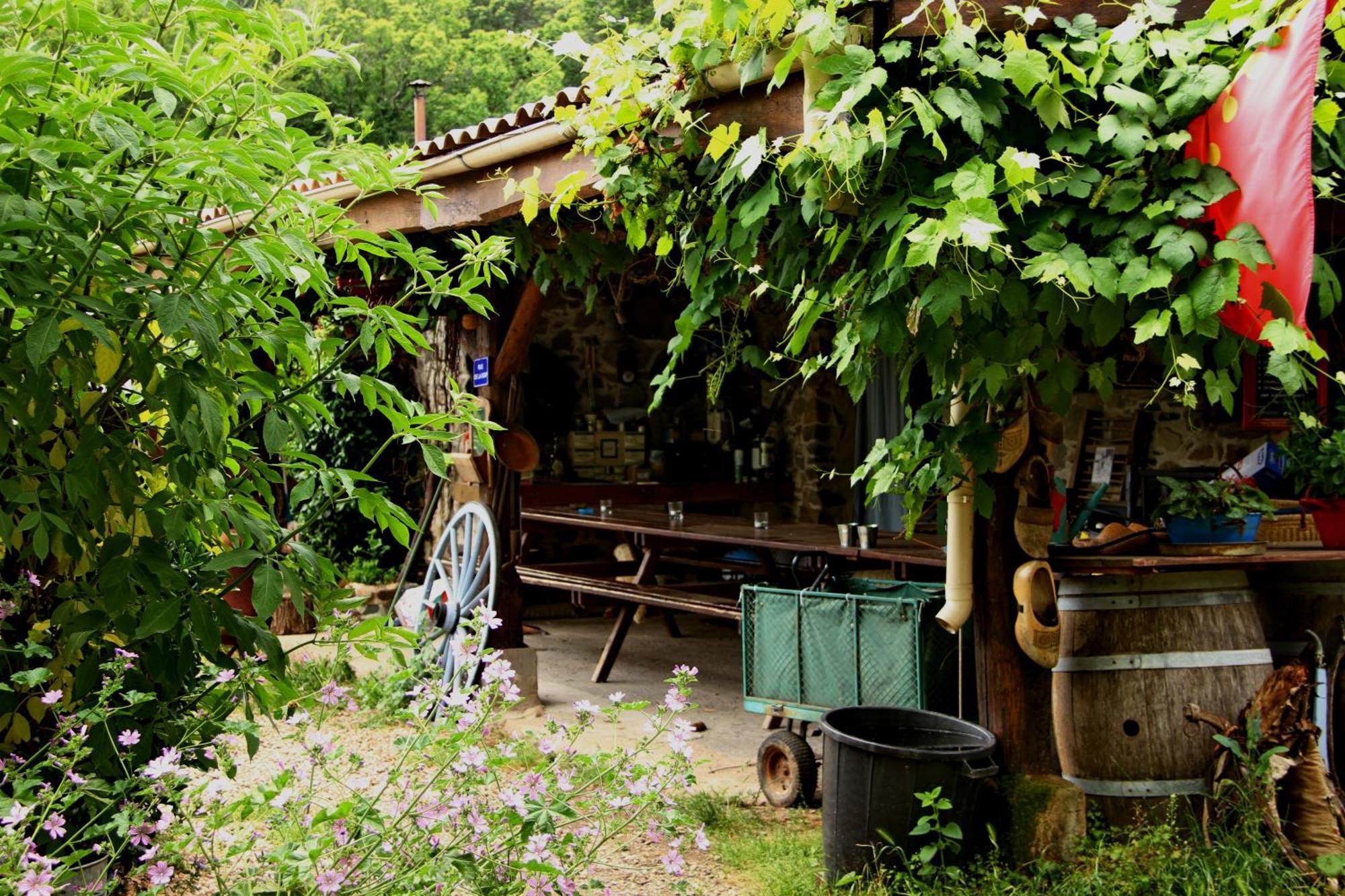 Ferme Les Therondels Saint-Pons-de-Thomieres Bagian luar foto