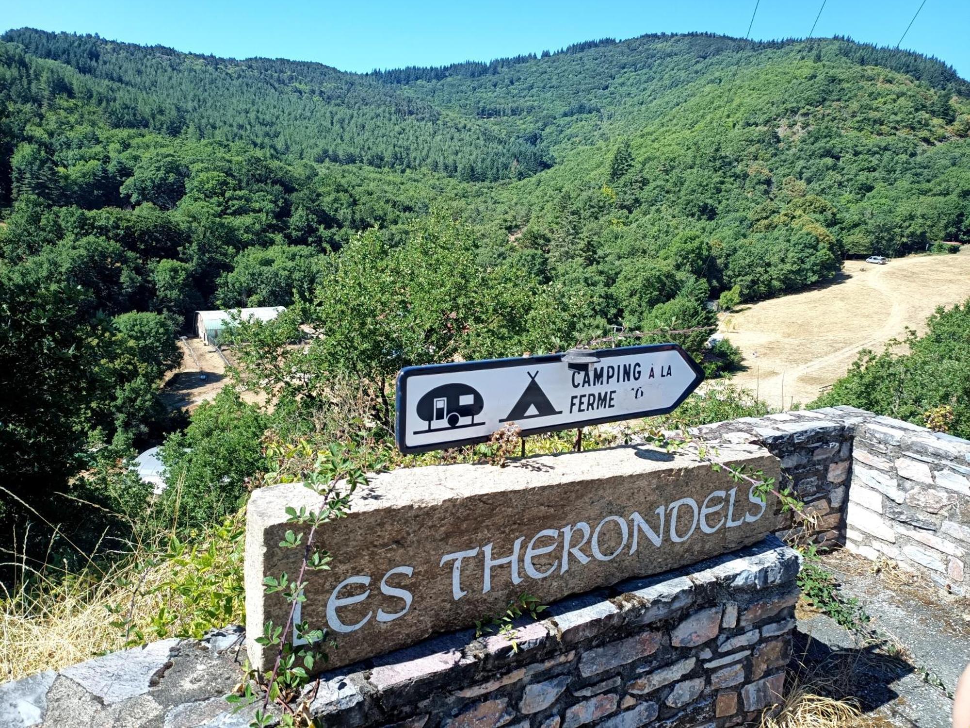 Ferme Les Therondels Saint-Pons-de-Thomieres Bagian luar foto